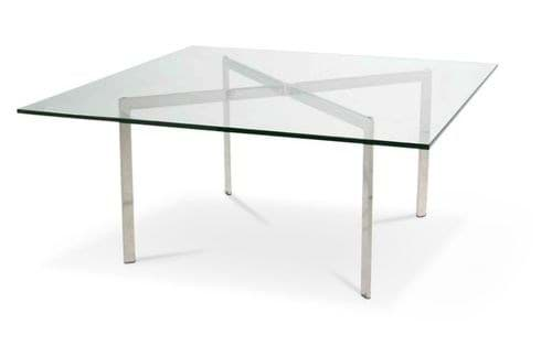 تصویر  Ludwig Mies van der Rohe table Barcelona (1930)